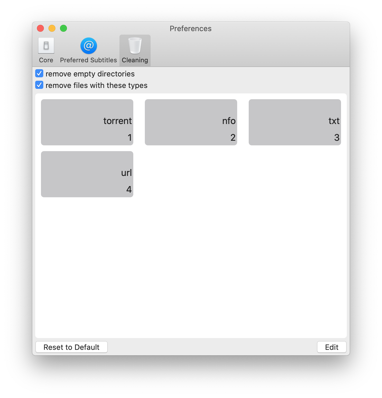 cleaning preferences-w662